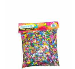 CONFETE COLORIDO METALIZADO 100GRS